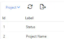 Field type icon
