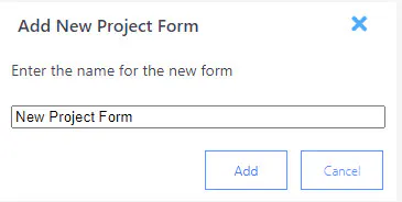Forms add form