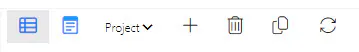 Forms page toolbar