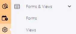 Forms menu