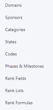 Project lists