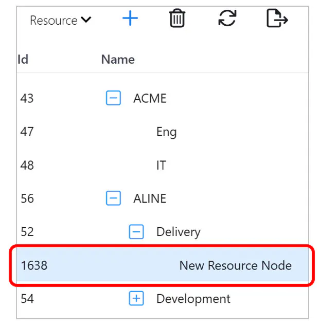 Administration sys OBS add child