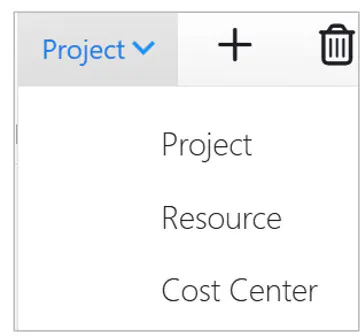 Administration sys OBS type select