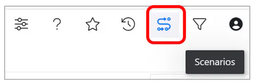 Waterline scenario icon