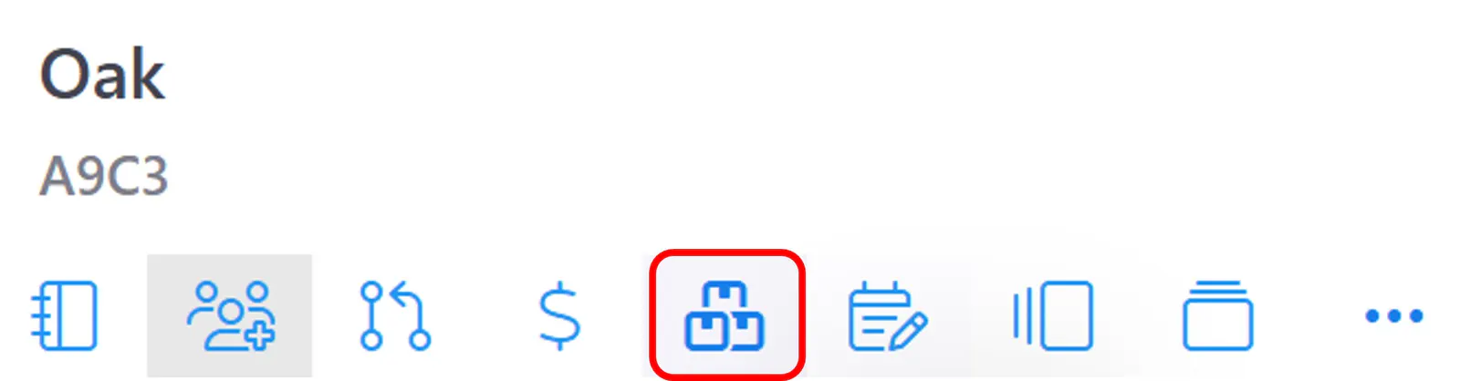Asset detail icon