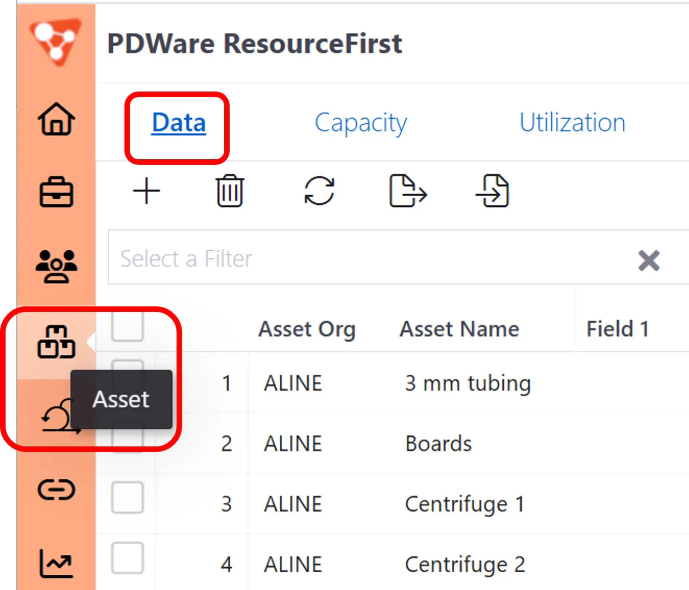 Asset data