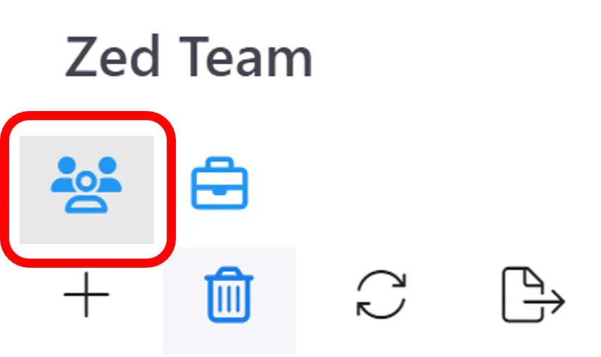 Team member icon