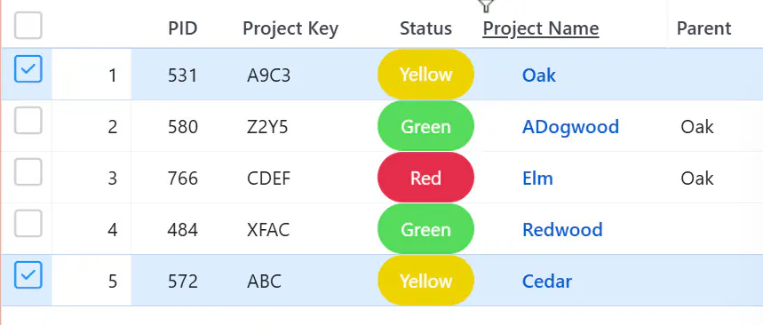 Scenario add projects