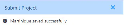 Initiation post submit