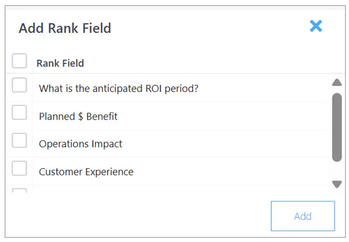 Ranking detail add dialog