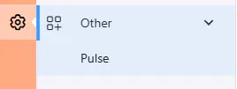 Pulse menu